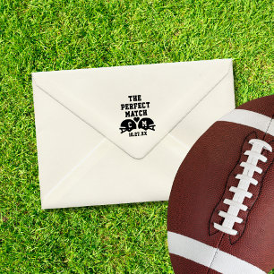 Tampons Encreurs Le Monogramme Parfait Mariage de football