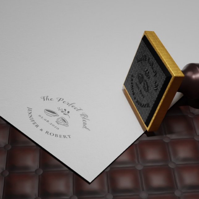 Tampons Encreurs Le Timbre Monogramme De Mélange Parfait (Créateur téléchargé)