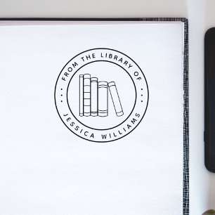 Tampons Encreurs Les Enseignants Autour D'Un Livre Personnalisé De