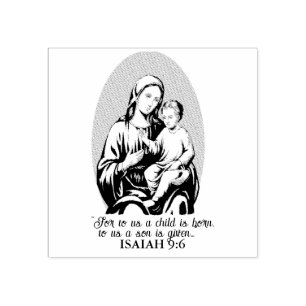 Tampons Encreurs Les promesses de Dieu à Marie et Jésus - Ésaïe 9:6
