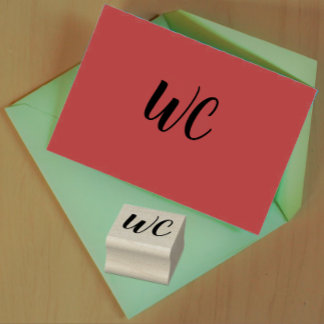 Tampons Encreurs Lettre initiale Monogramme ( vos initiales )