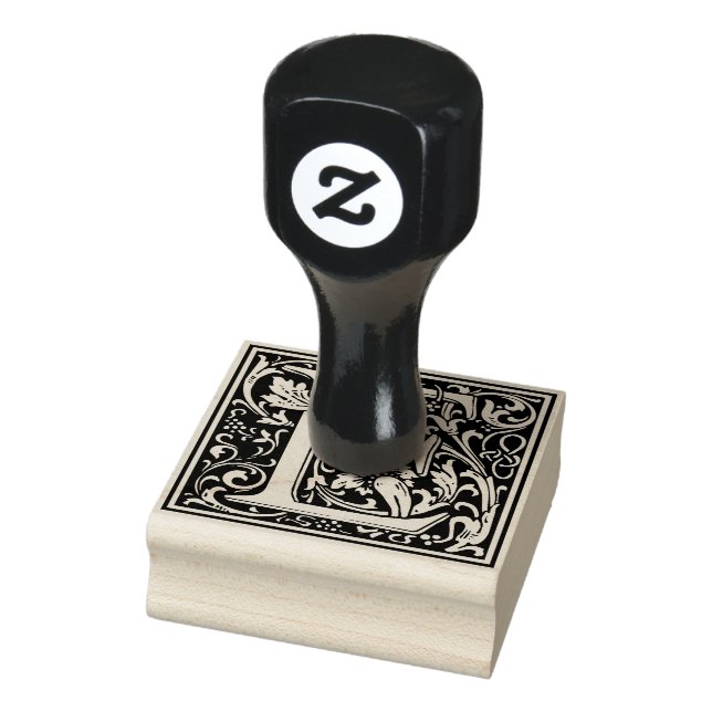 Tampons Encreurs Lettre Monogramme Décorative E (Tampon)