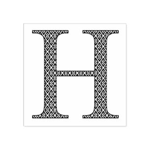 TAMPONS ENCREURS LETTRE MOYENNE DEMÂLE MONÂTRE H