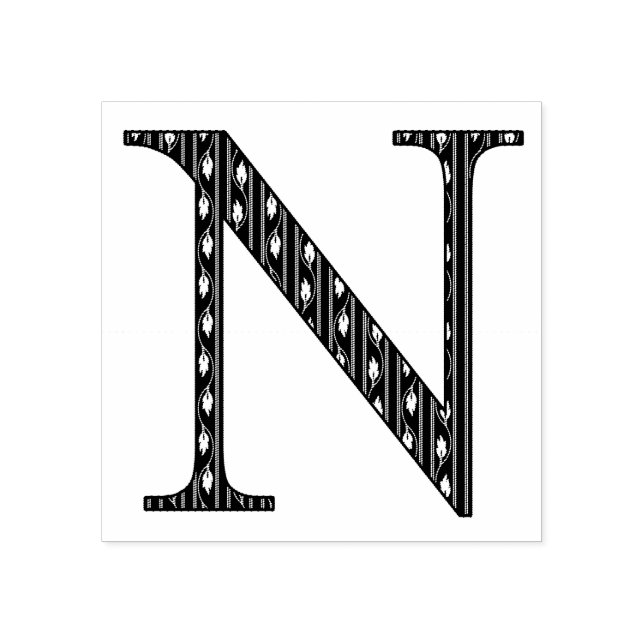 TAMPONS ENCREURS LETTRE MOYENNE DEMÂLE MONÂTRE N (Impression)