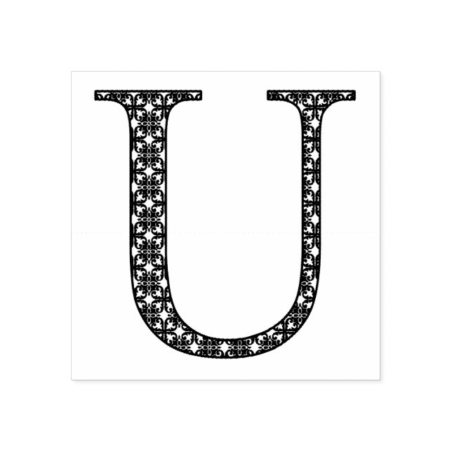 TAMPONS ENCREURS LETTRE MOYENNE DEMÂLE MONÂTRE U (Impression)