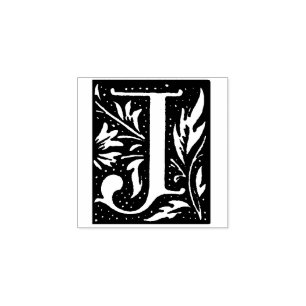 Tampons Encreurs Lettre Vintage J