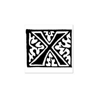 Tampons Encreurs Lettre Vintage monogramme X