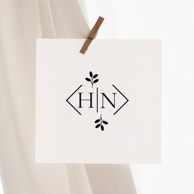 Tampons Encreurs Lettres Monogrammes simples (Créateur téléchargé)