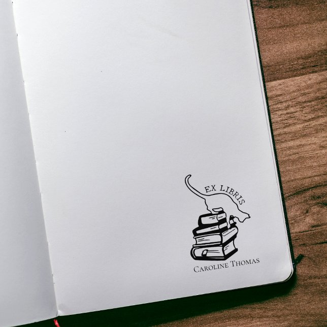 Tampons Encreurs Librairies Ex Personnalisées, Bibliothèque Cute Ca (Créateur téléchargé)