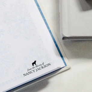 Tampons Encreurs Limite minimaliste Collie Dog, de la bibliothèque