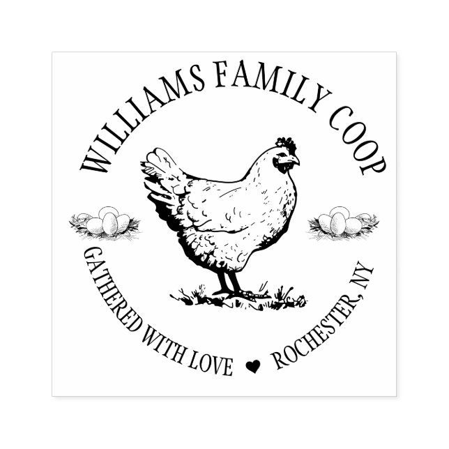 Tampons Encreurs Local Egg Dealer Labels,Farmers Market  (Impression)