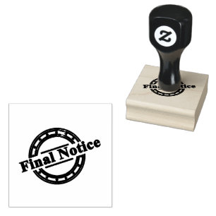 Tampons Encreurs Logo Cercle d'avis final élégant Compact Jet Black