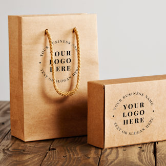 Tampons Encreurs Logo d'affaires rond sur mesure