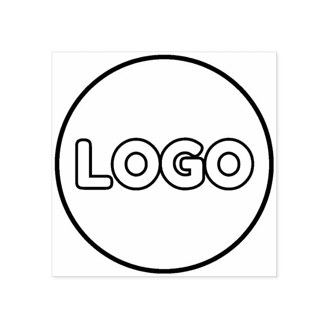 Tampons Encreurs Logo d'entreprise personnalisé Caoutchouc personna (Impression)