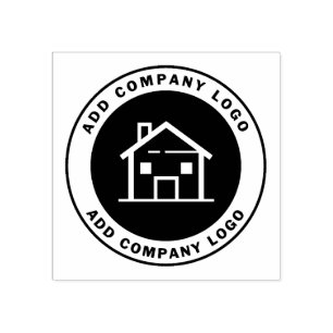 Tampons Encreurs Logo d'entreprise personnalisé de l'agent immobili