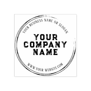 Tampons Encreurs Logo d'entreprise personnalisé   TOUR ÉLÉGANT ET M