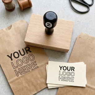 Tampons Encreurs Logo d'entreprise personnalisé XL grand