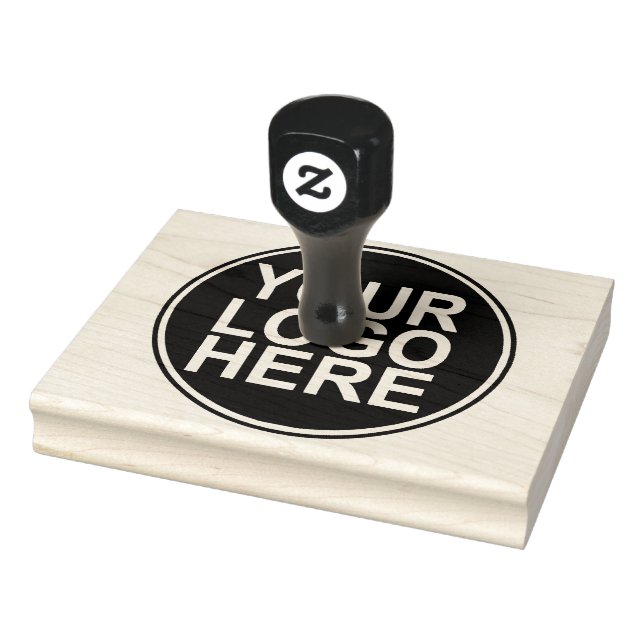 Tampons Encreurs Logo d'entreprise sur grand timbre personnalisé (Tampon)