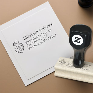 Tampons Encreurs Logo minimaliste de Birth Doula