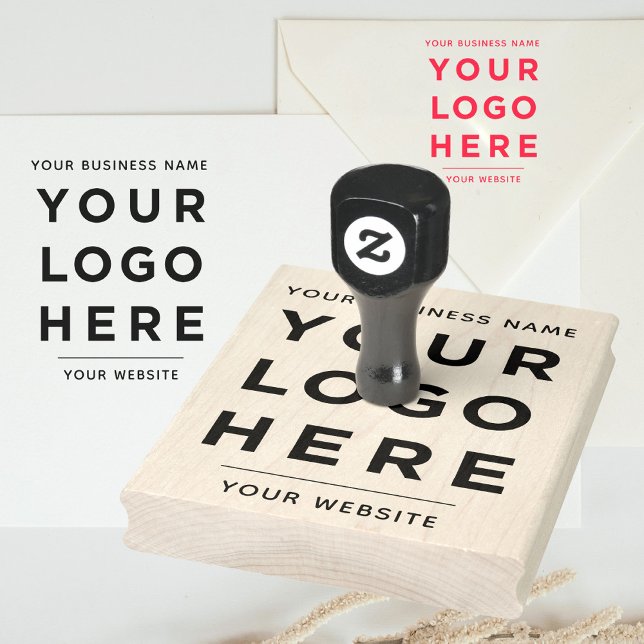 Tampons Encreurs Logo personnalisé du site Web de nom d'entreprise (Créateur téléchargé)