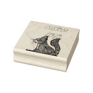 Tampons Encreurs Logo personnalisé Squirrel Nature