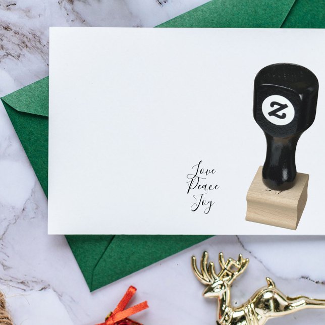 Tampons Encreurs Love Peace Joy Inspirational Christmas Ink (Créateur téléchargé)