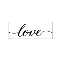 Love Script moderne long embellissements Mariage