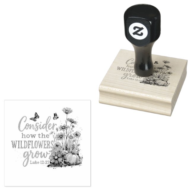 Tampons Encreurs Luc 12:27 (Tamponné)