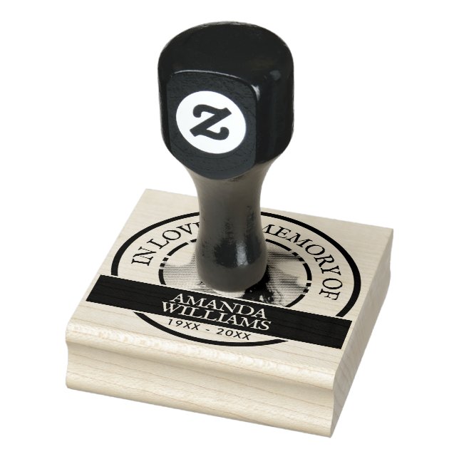 Tampons Encreurs Lumière | Photo murale moderne personnalisée, nom, (Tampon)