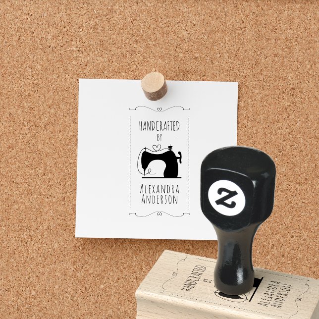 Tampons Encreurs Machine à coudre Vintage simple par (Simple Vintage Sewing Machine Hand Craft Rubber Stamp)
