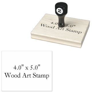 Tampons Encreurs Make Your Own 4.0" x 5.0" Wood Art