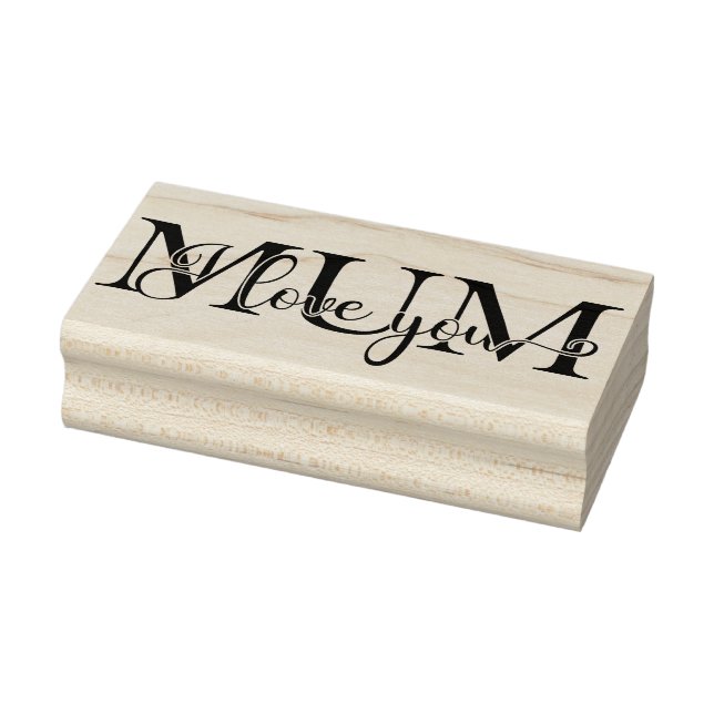 Tampons Encreurs Maman, je t'aime (Tampon)