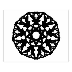 Tampons Encreurs Mandala - motif décoratif rond