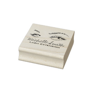 Tampons Encreurs Maquillage Artiste Lash Extension Brosses noir et
