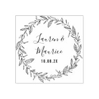 mariage de couronne botanique élégant