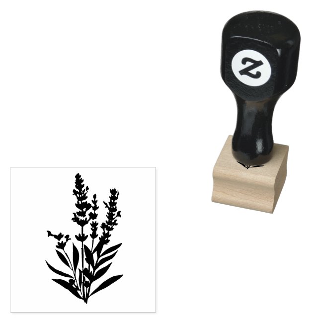 Tampons Encreurs Mariage Lavender Flowers (Tamponné)