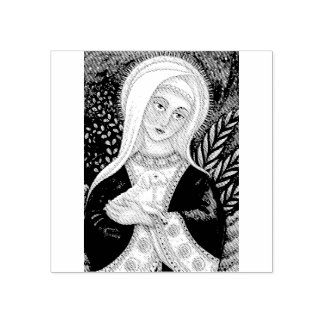 Tampons Encreurs MARIE ET AGNEAU POMPE EN CAOUTCHOUC EN MADONNA *Pe