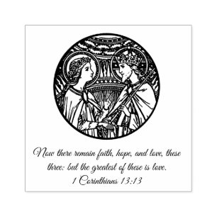 Tampons Encreurs Mary & St. Joseph Bride Groom Mariage Fiançailles