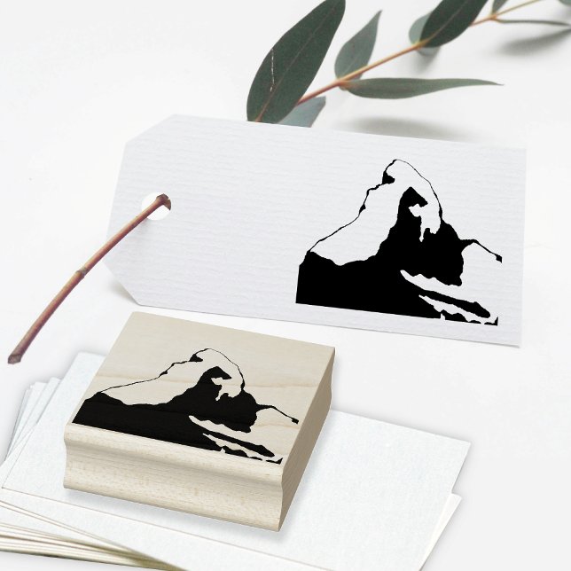 Tampons Encreurs Matterhorn - Alpes suisses françaises italiennes (Créateur téléchargé)