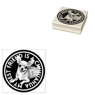 Tampons Encreurs Meilleur ami Chihuahua