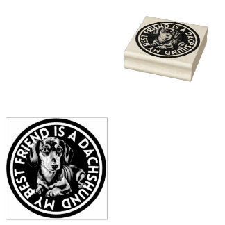 Tampons Encreurs Meilleur ami Dachshund