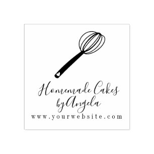 Tampons Encreurs Mélangeur à gâteau d'affaires Logo en forme de cœu