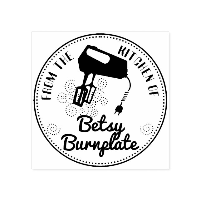 Tampons Encreurs Mélangeur électrique cuisine de cuisine de (Impression)