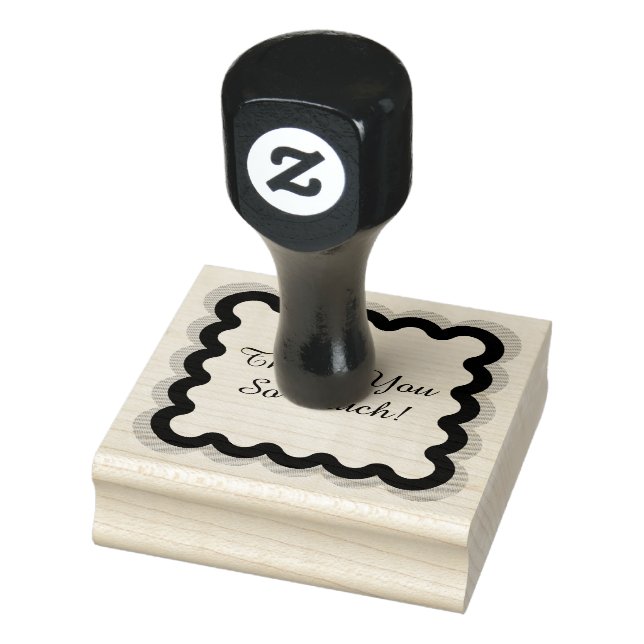 Tampons Encreurs Merci Dans Un Timbre De Cadre (Tampon)