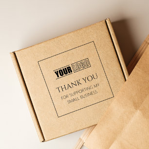 Tampons Encreurs Merci de logo personnalisé