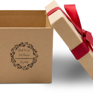 Tampons Encreurs Merci De Serrure Pour Votre Entreprise Nom De Site