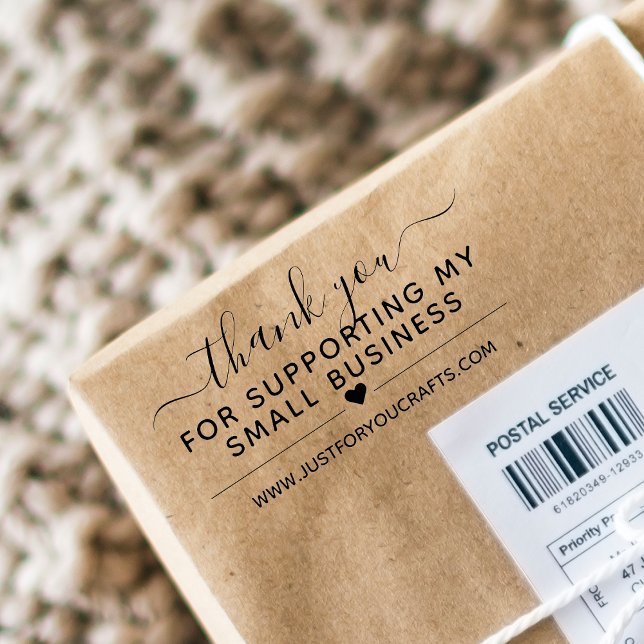 Tampons Encreurs Merci de soutenir le site Web de ma petite entrepr (Créateur téléchargé)