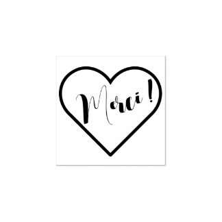 Tampons Encreurs Merci, Forme Coeur