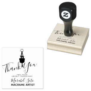 Tampons Encreurs Merci Macrame étrangler les affaires Plantes