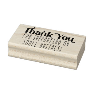 Tampons Encreurs Merci pour soutenir ma petite entreprise